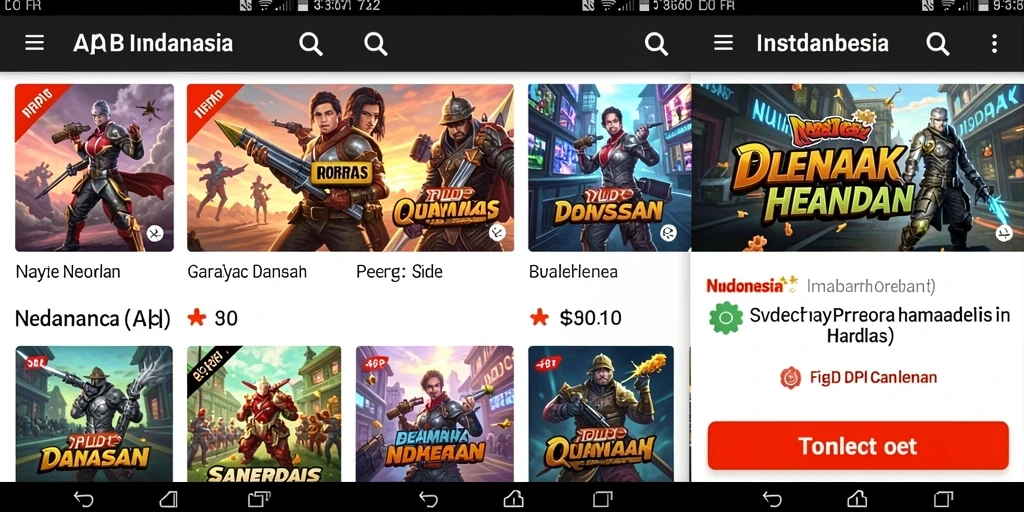 Tampilan pembuka yang menarik dan penuh warna.