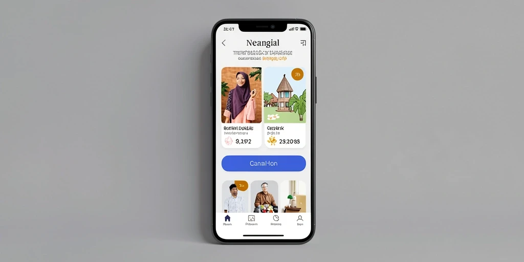 Tampilan antarmuka yang menarik dan user-friendly.