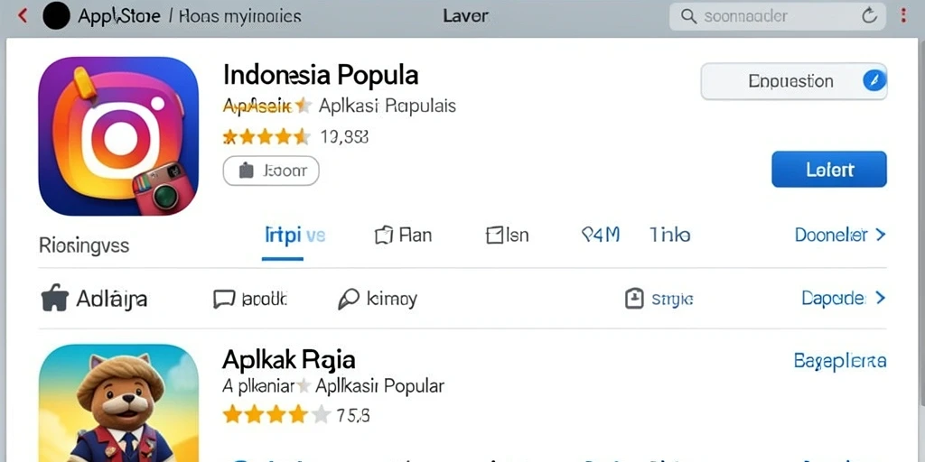 Tampilan antarmuka yang user-friendly.