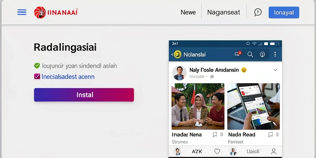 Tampilan antarmuka yang ramah pengguna.