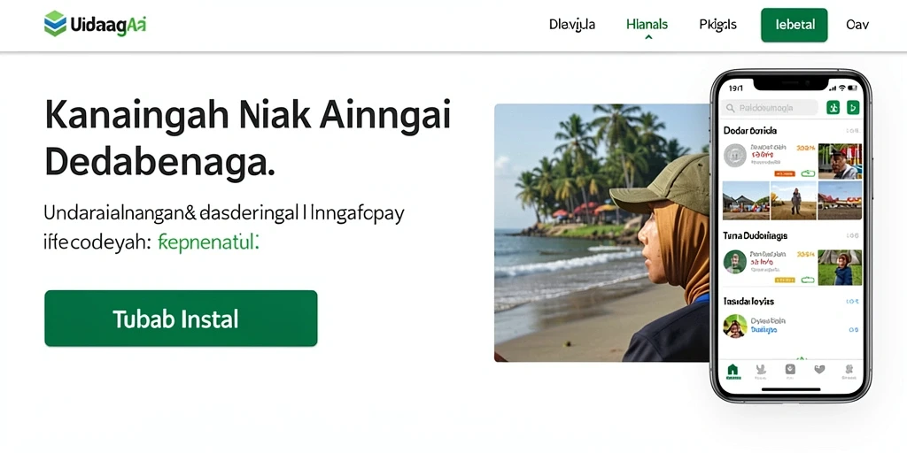 Tampilan awal yang menakjubkan dan menarik.