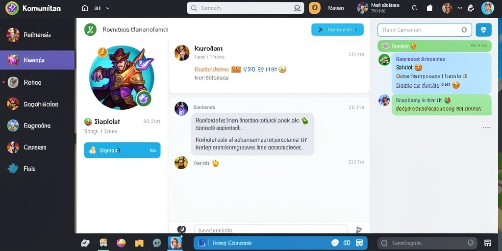 Tampilan antarmuka yang menawan dan sederhana.