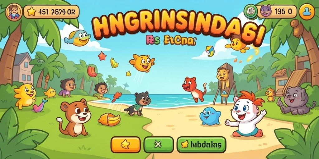 Tampilan awal antarmuka pengguna FENDY188 yang menarik.