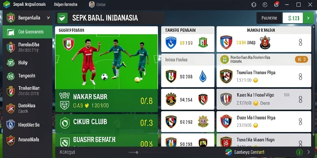 Tampilan menu utama HAKIM4D yang menarik.