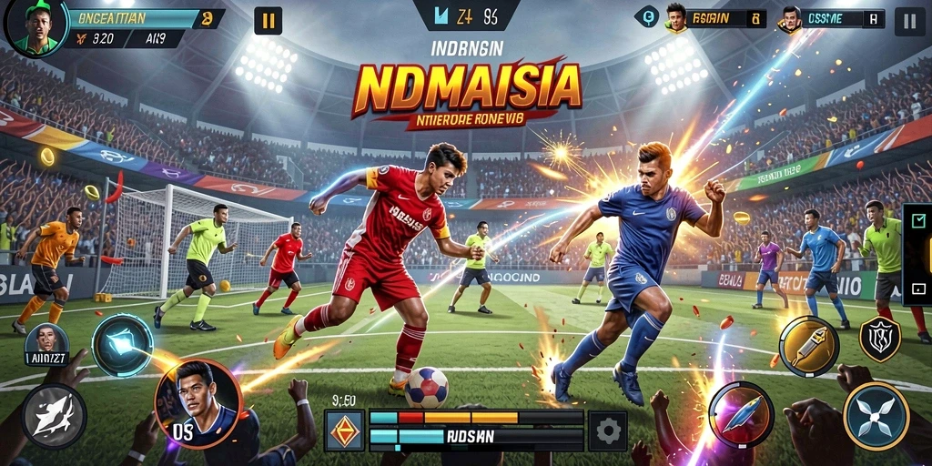 Tampilan awal permainan yang menggoda.