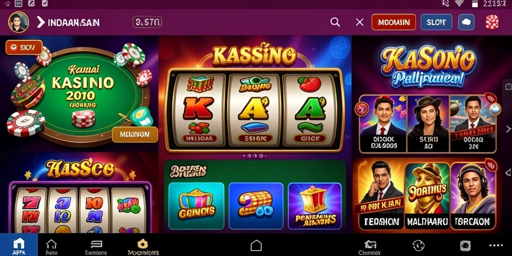 Tampilan awal aplikasi yang menarik dan mudah dinavigasi.