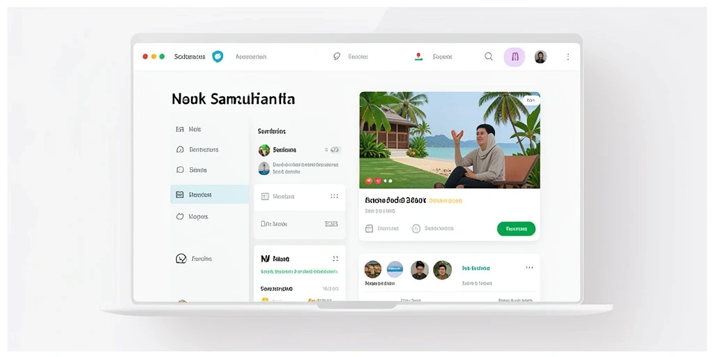 Tampilan antarmuka yang user-friendly.
