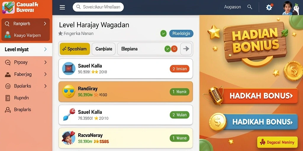 Screenshot menunjukkan mobil balap beraksi di lintasan.