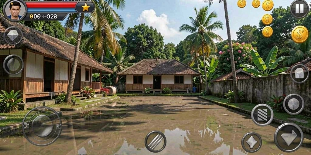 Tampilan antarmuka yang modern dan user-friendly.