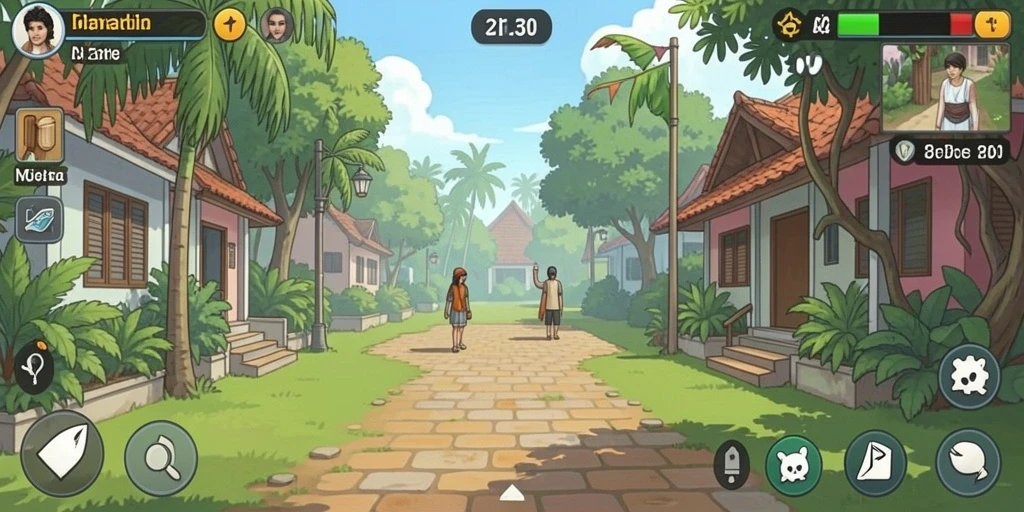 Tampilan awal game PPRRYY yang mengagumkan.