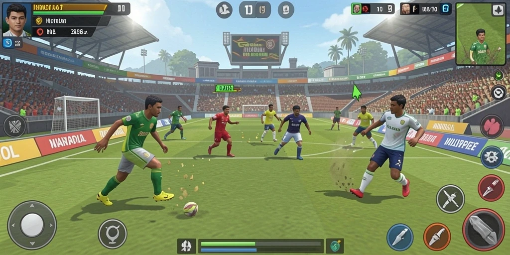 Tampilan awal game yang menarik.